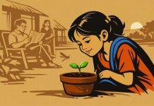 সবুজ পাতার হাসি