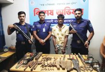 চোরের তথ্যে মিলল অস্ত্র তৈরির সরঞ্জাম