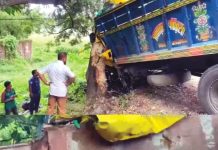 সীতাকুণ্ডে গরুবোঝাই ট্রাক উল্টে ব্যবসায়ীর মৃত্যু