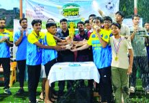 ফুলকুঁড়ি আসরের প্রতিষ্ঠাবার্ষিকীতে আন্তঃআসর ফুটবল টুর্নামেন্ট