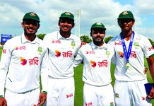 ক্যারিয়ার সেরা অবস্থানে শান্ত উন্নতি তানজিদ ও হাসানের