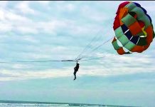 ‘অনুমোদন ছাড়াই চলছিল প্যারাসেইলিং’
