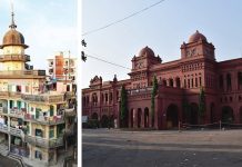 পুরোনো বাড়ির দেয়ালে স্মৃতি