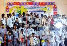 অজয় ফিজিক্যাল কারাতে স্কুলের বেল্ট প্রদান অনুষ্ঠান
