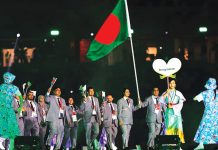 ঐক্যের বার্তা দিয়ে শুরু এশিয়ান গেমস