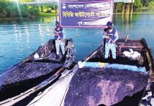 পতেঙ্গায় দুই টন চোরাই কয়লাসহ ২ সাম্পান জব্দ