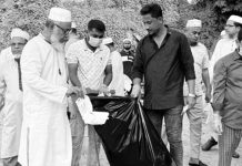 নগর জামায়াত নেতৃবৃন্দের পরিচ্ছন্নতা অভিযান