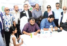 বোয়ালখালীর শ্রীপুরে বিনামূল্যে চক্ষু ও হেলথ ক্যাম্প