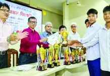 কাপ্তাইয়ে ৫৩তম গ্রীষ্মকালীন ক্রীড়া প্রতিযোগিতার পুরস্কার বিতরণী