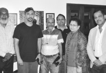 বিসিবি পরিচালক ইসরাফিল খসরুর সঙ্গে আকোয়া নেতৃবৃন্দের মতবিনিময়