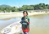 শর্টবোর্ড সার্ফিংয়ের হিটে ফাতেমার তৃতীয় স্থান