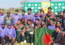 দক্ষিণ আফ্রিকায় ৫ উইকেটের জয় বাংলাদেশ ‘এ’ দলের