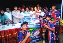 সরফভাটায় ফুটবল টুর্নামেন্টে পূর্ব সরফভাটা একাদশ চ্যাম্পিয়ন