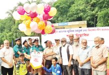 উদ্বোধনী খেলায় বাদশা মিয়া স্মৃতি সংসদের জয়