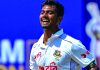 টেস্টে বাংলাদেশের প্রথম পেসার হিসেবে হ্যাটট্রিক হাসানের
