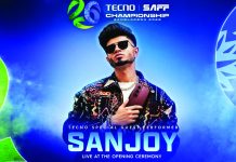 ফিফার পর এবার টেকনো সাফ চ্যাম্পিয়নশিপের মঞ্চ মাতাবেন সঞ্জয়