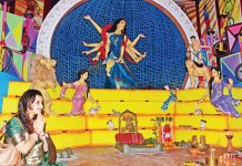 দুর্গোৎসব শুরু, মুখর পূজামণ্ডপ