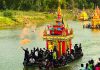কাগজের জাহাজে সম্প্রীতির বার্তা