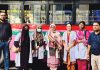 পিংক বাসে ভ্রাম্যমান স্ক্রিনিং কার্যক্রম