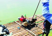 মাতামুহুরী নদীর দুই স্থানে অভিযান, চারটি শ্যালো মেশিন জব্দ ও ধ্বংস