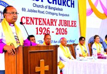 নানা আয়োজনে ক্রাইস্ট চার্চের শততম জয়ন্তী উৎসব