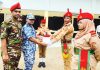 কর্ণফুলী রেজিমেন্ট এ্যাডজুটেন্টের হাটহাজারী কলেজ বিএনসিসি প্লাটুন পরিদর্শন