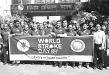 ‘স্ট্রোক হলে দ্রুত হাসপাতালে নিয়ে যেতে হবে’