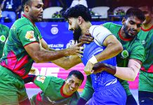 কমনওয়েলথ কাবাডির সেমি-ফাইনালে বাংলাদেশ