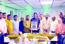 লায়ন মনজুর আলম মনজু সংবর্ধিত