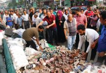 নিউ মার্কেট এলাকা হকার ও অবৈধ দোকানমুক্ত রাখার ঘোষণা সিডিএ’র