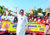 প্রধানমন্ত্রীকে স্বাগত জানিয়ে নগরে সম্প্রীতি র্যালি