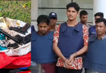 প্রধান আসামিসহ গ্রেপ্তার ৬, রিভলভার ও পিস্তল উদ্ধার