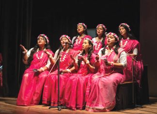 বোধনের মায়ার খেলা মঞ্চস্থ