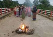 ৬ দিন ধরে অবরোধ,স্থবির সাজেক